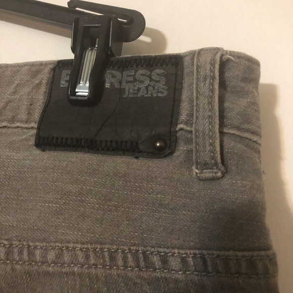 Men’s, Express, gray jeans. 30/34. - Picture 7 of 7